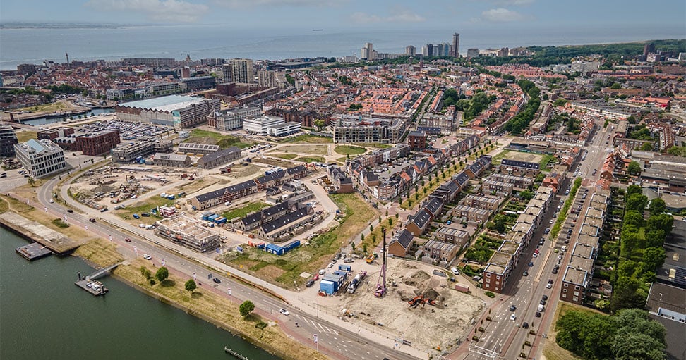 Dronefoto Scheldekwartier