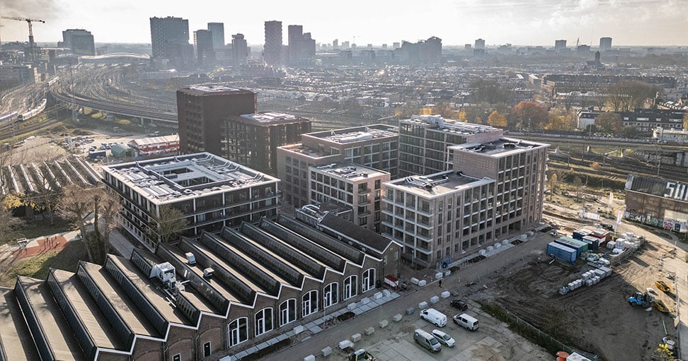 Dronefoto Wisselspoor