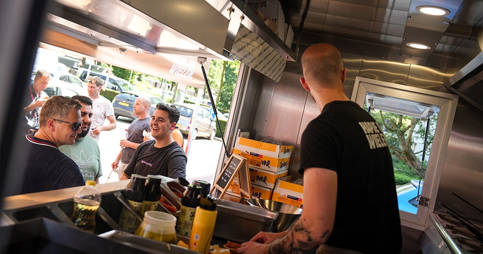 Foodtruck opleverfeest Heusdenhout Breda Laurentius