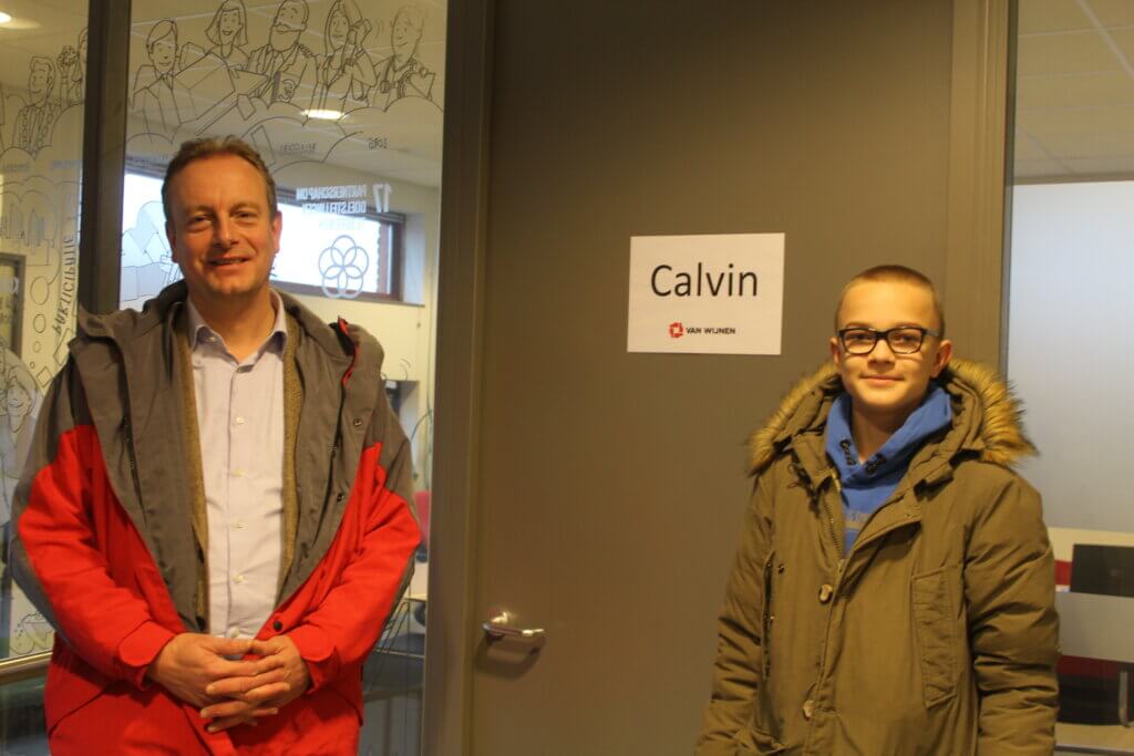 Calvin met Frits