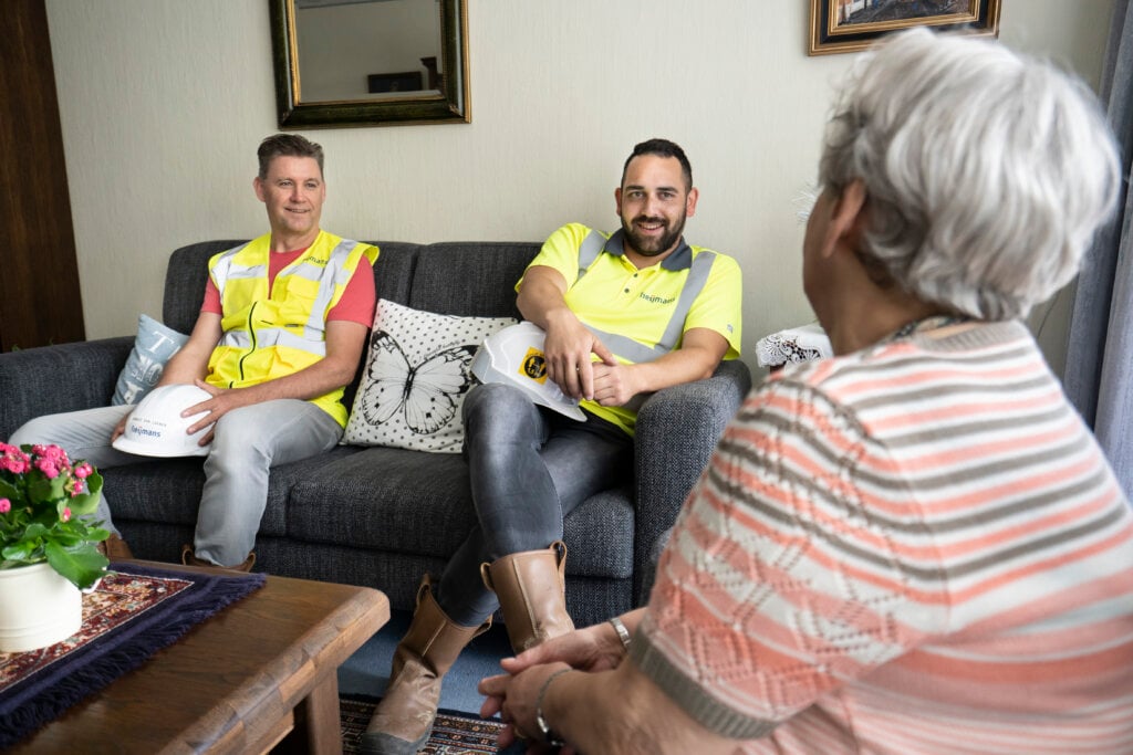 Op bezoek bij bewoner