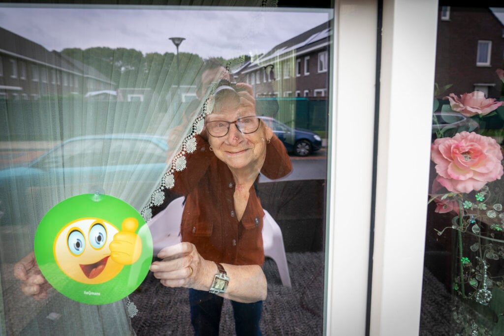 Tevreden bewoner