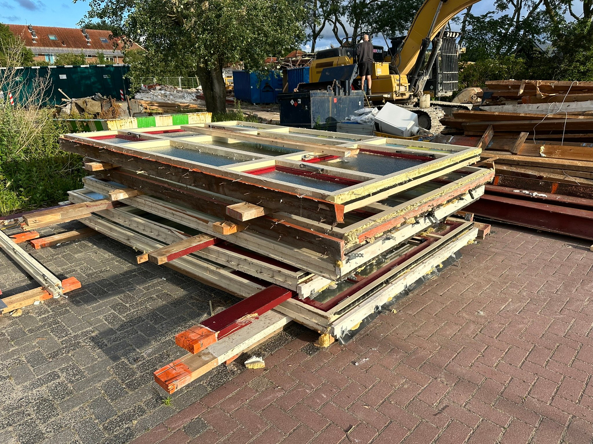 Hardhouten raamkozijnen reuse