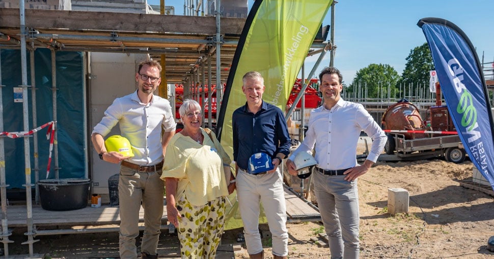 Genodigden start bouw De Proefmeester World Food Center BPD