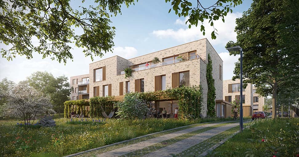 Groene gevels Kops Kwartier