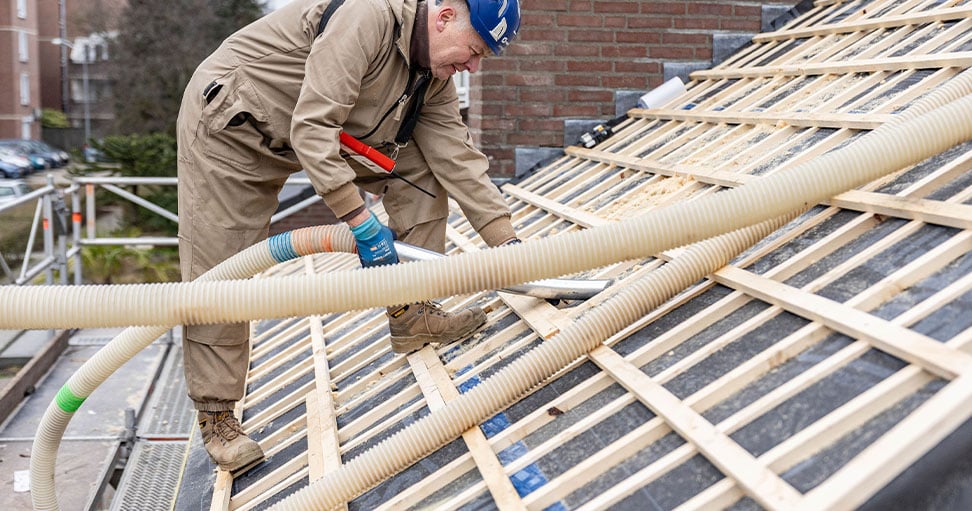 houtwolvezelisolatie inspuiten