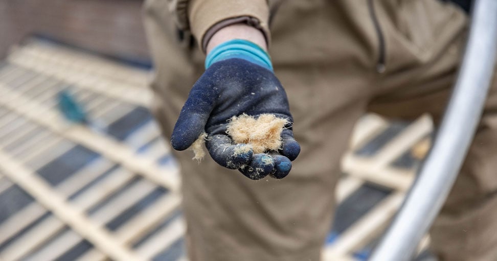 houtwolvezelisolatie