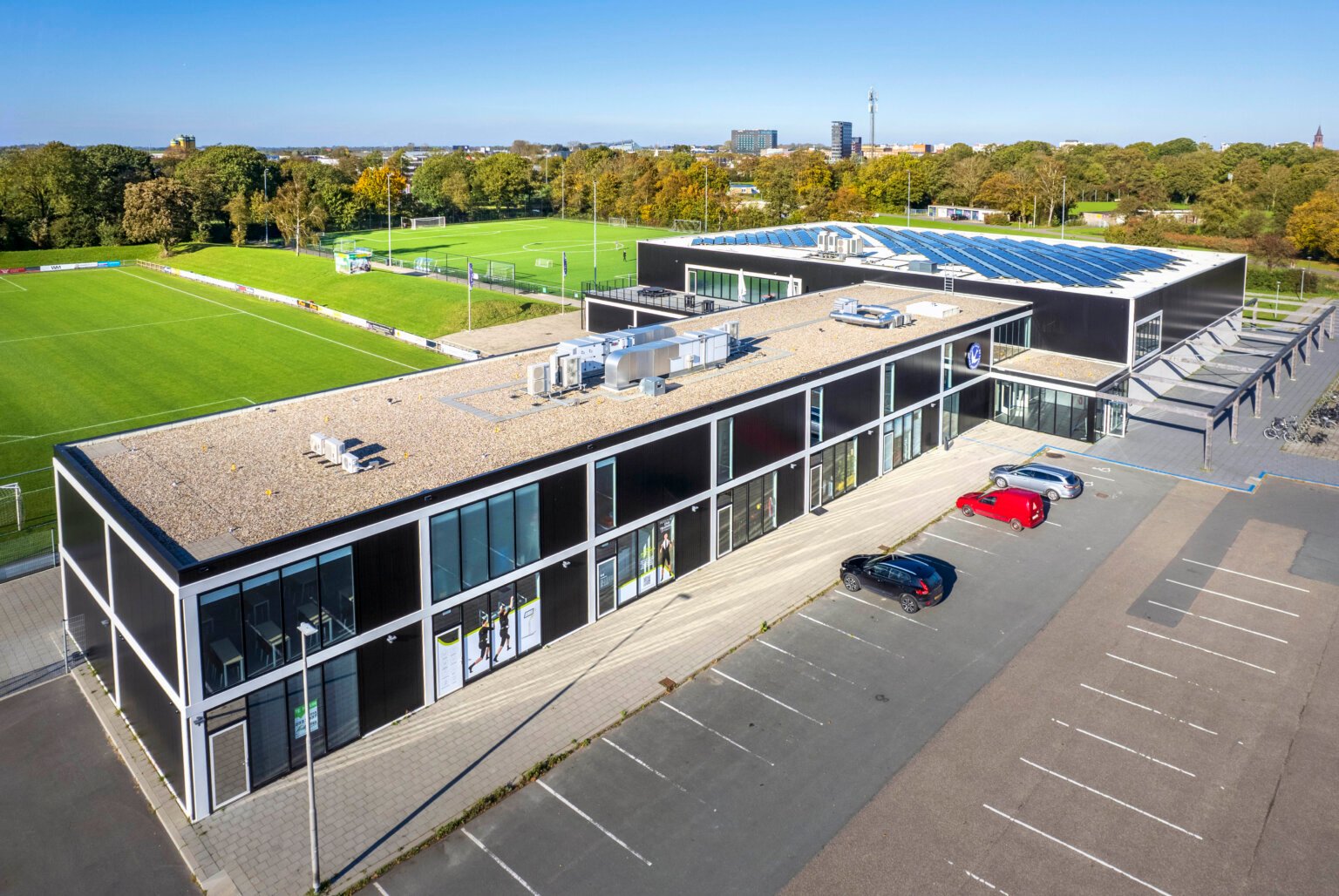 Dronefoto sportpark