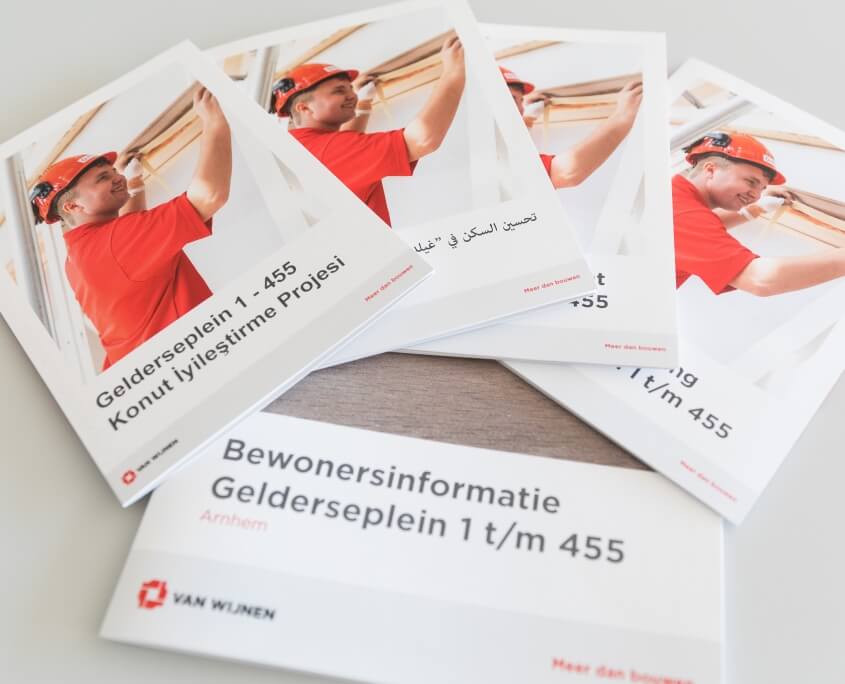 Bewonersinformatie brochure