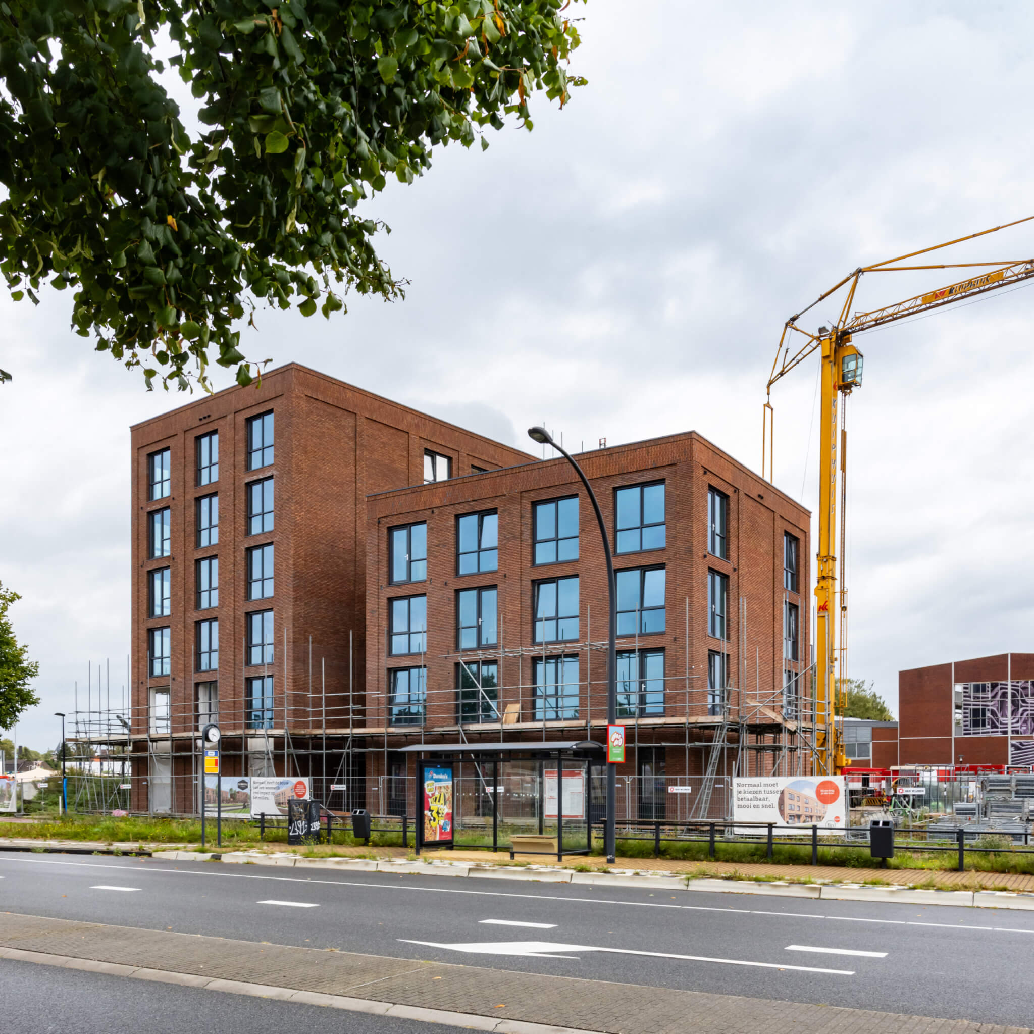 Smelterij Hengelo Hart van Zuid in aanbouw