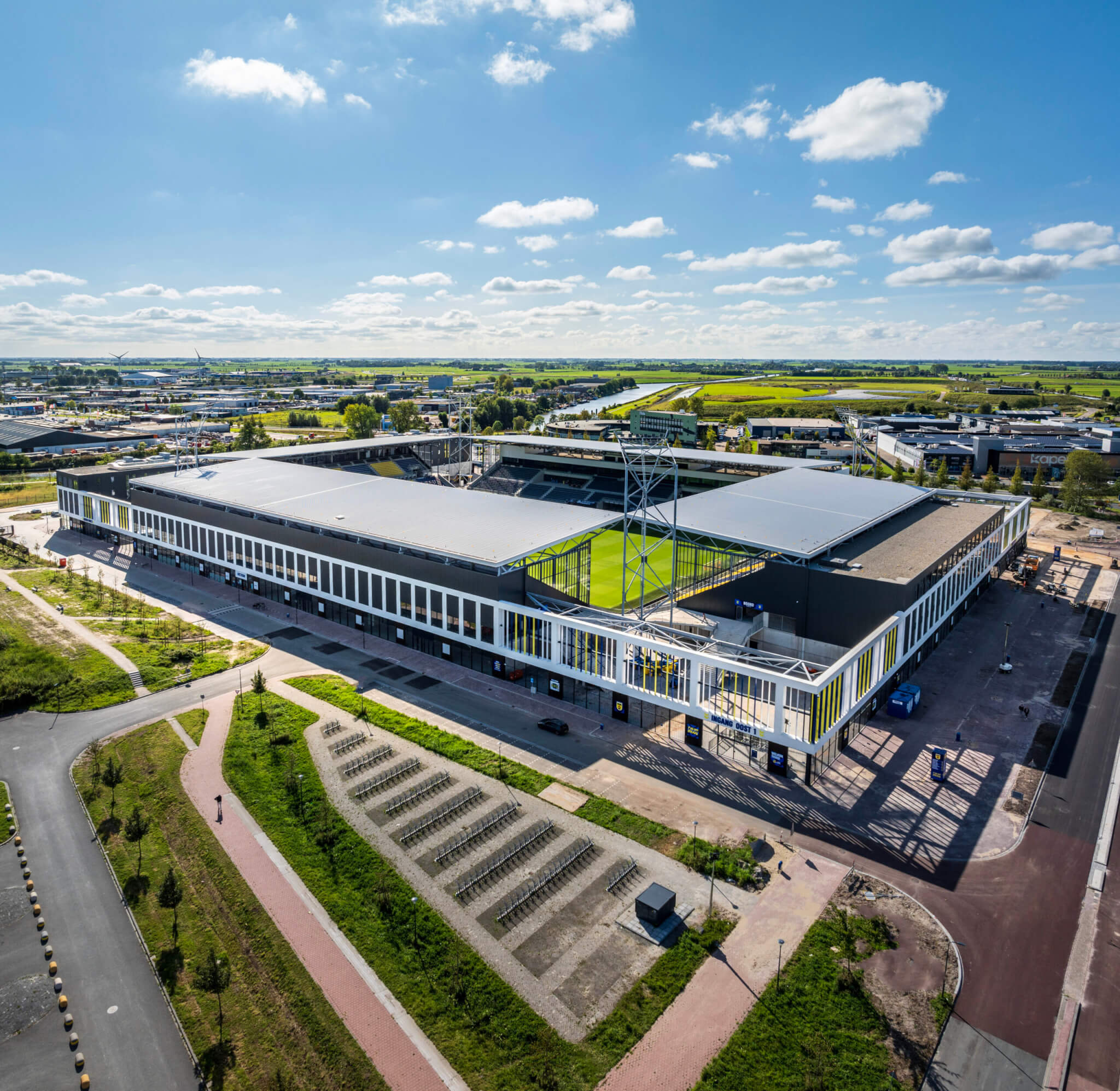 Nieuwbouw Cambuurstadion Leeuwarden
