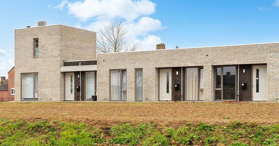 Eenlaagse patiowoningen Poorterstraat