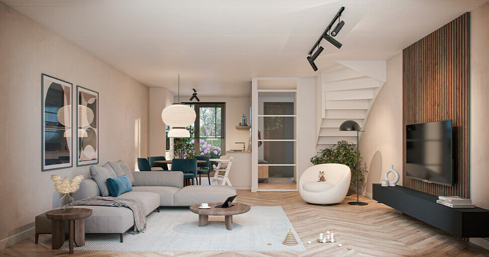 Interieur Blauwe Hoek