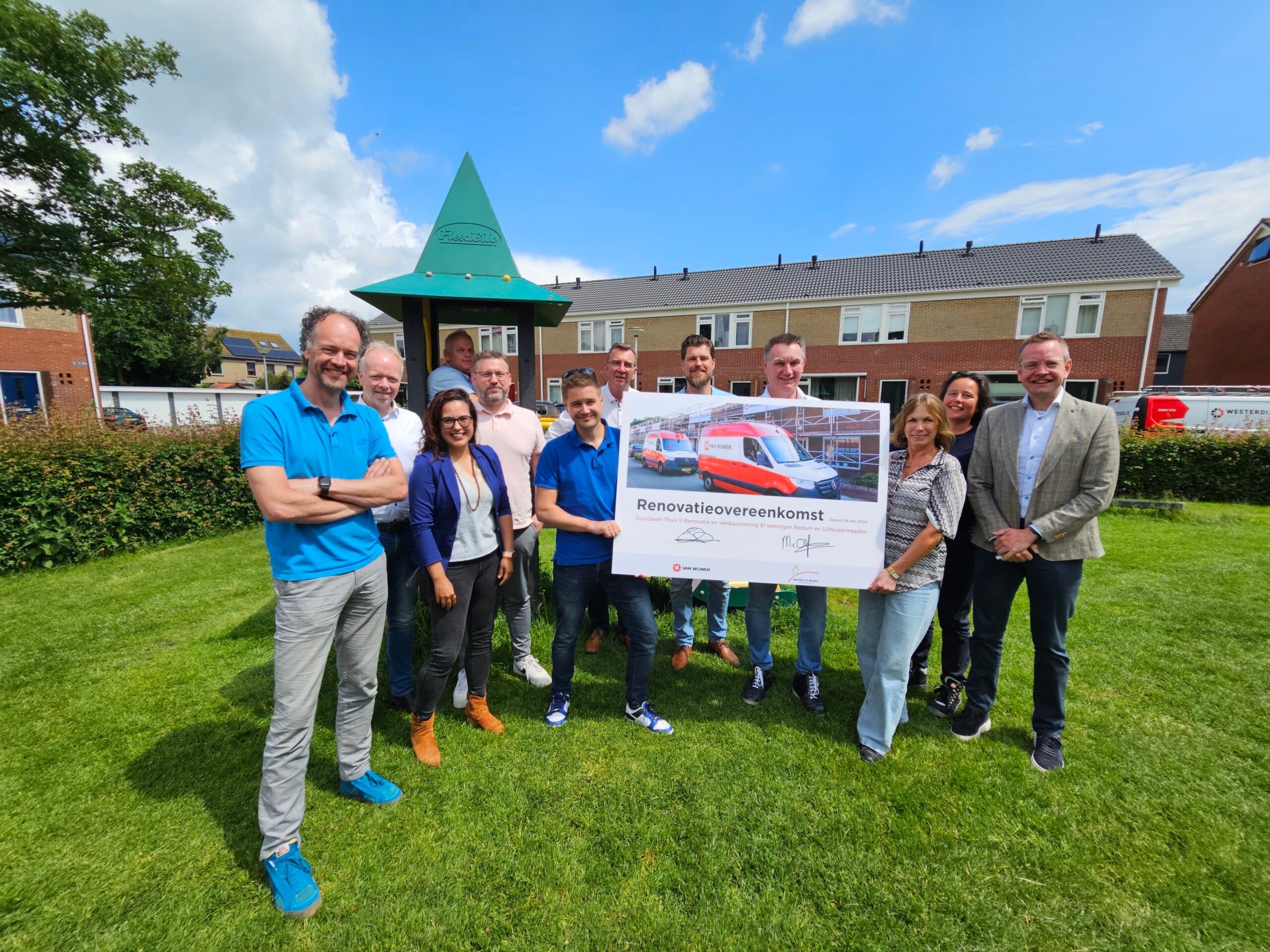 Ondertekening met Wierden en Borgen