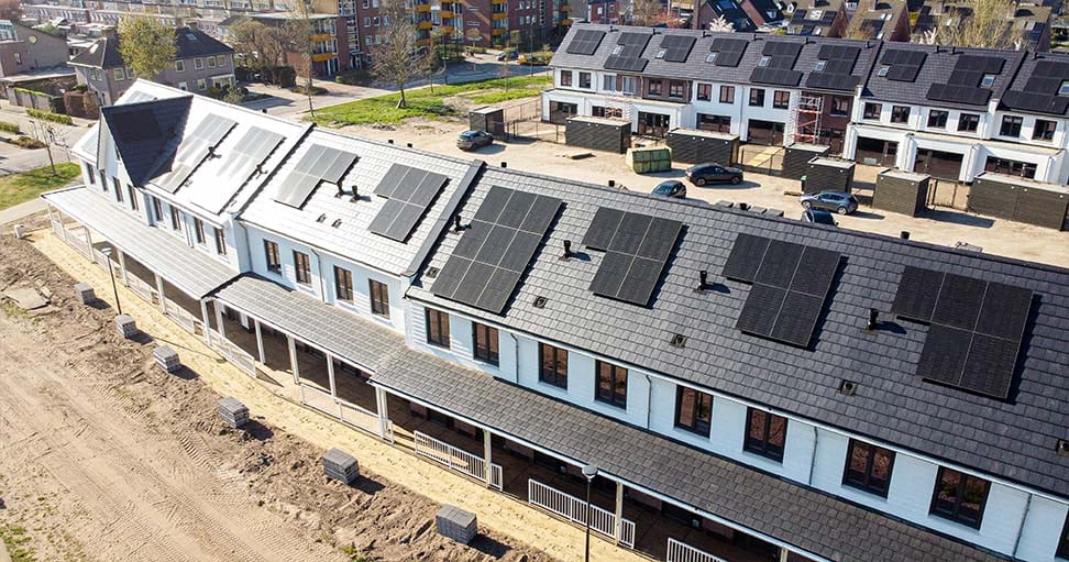 Sesterpark zonnepanelen op daken