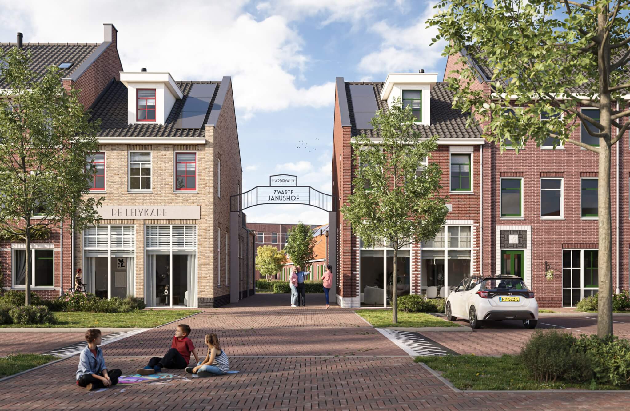 Toegang tot groene binnenhof_Ons Stadsgezicht