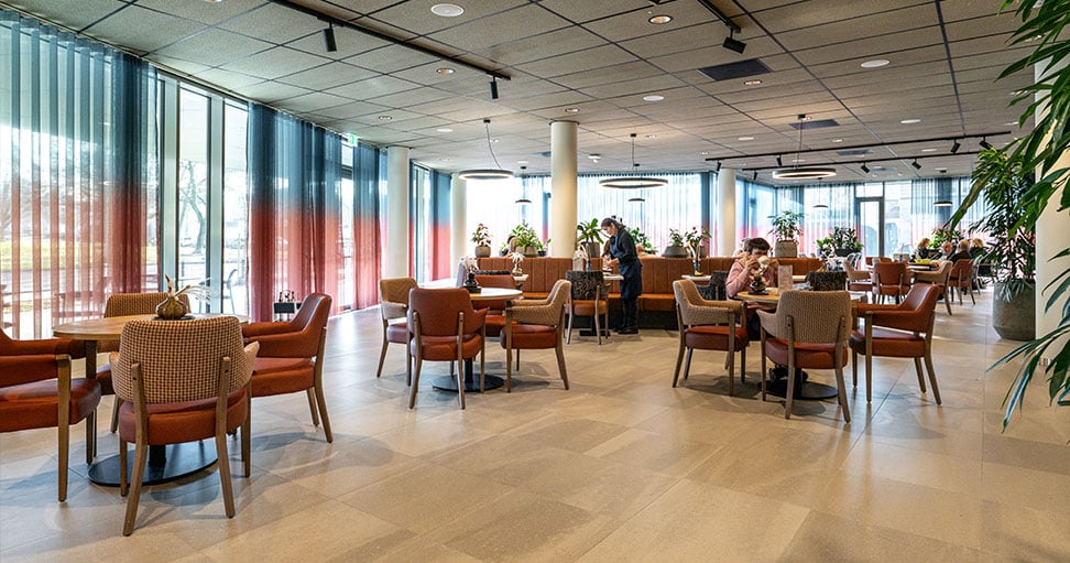 Woonkamer woonzorgcentrum de Baenje