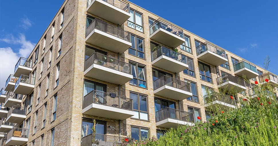 Balkons appartementen LUNO Houten