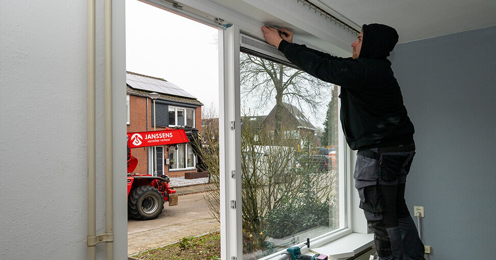 Werkzaamheden kozijn Frankenstraat Wonen Meerssen