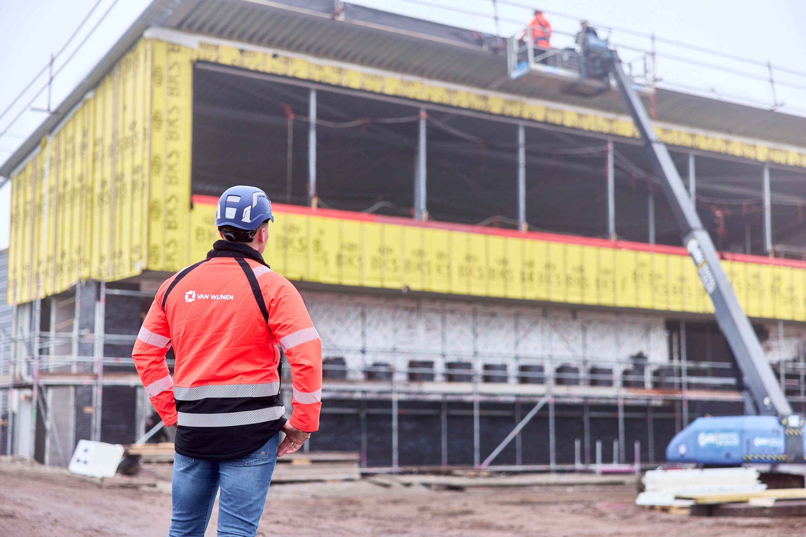 Werken Sneek Nieuwbouw Uitvoerder Collega Maximus Raewerda (2)