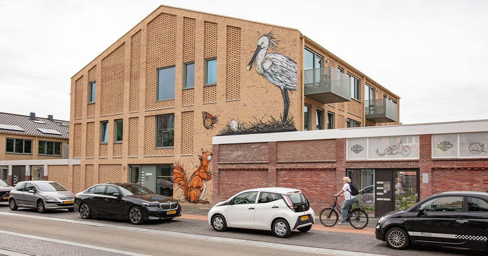 Muurschilderingen Harley Liniehof Breda Alwel