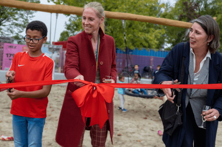 Opening speeltuin De Mix Utrecht