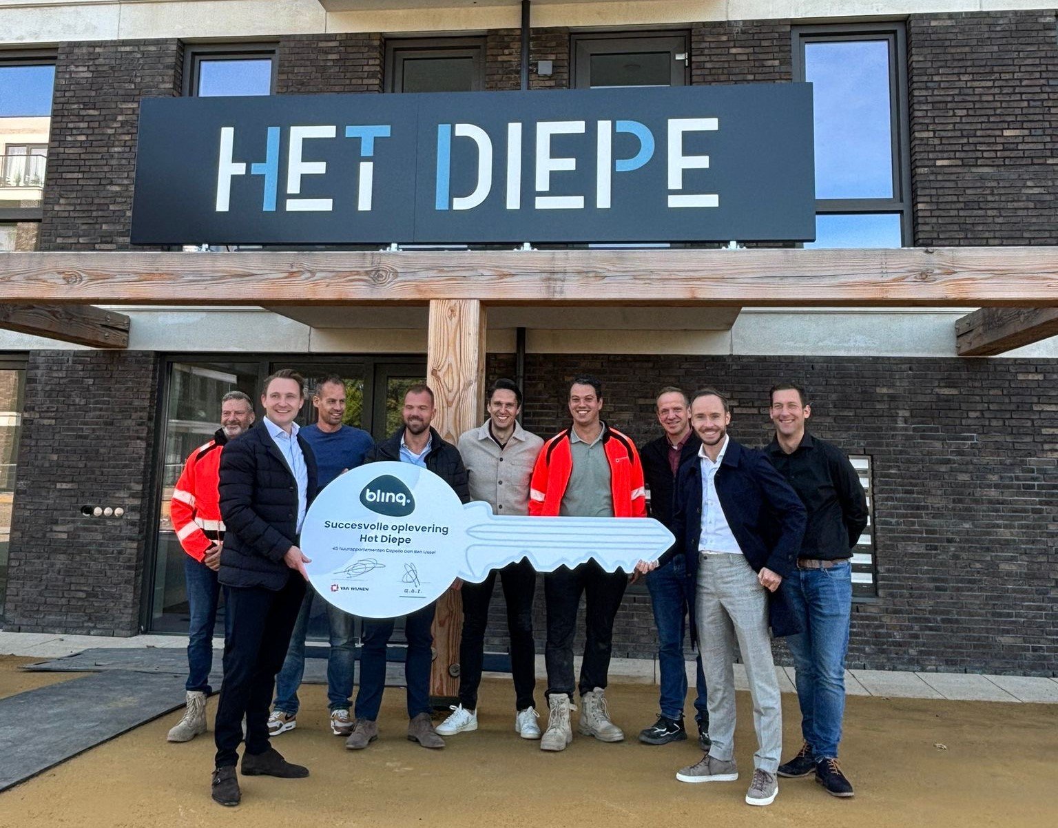 Oplevering 'Het Diepe' Blinq Capelle aan den IJssel