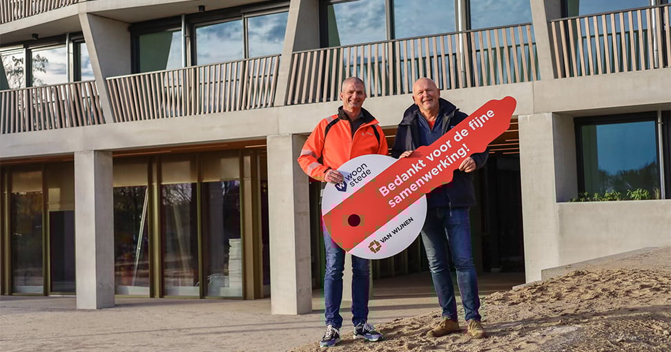 Oplevering Vlek G Woonstede