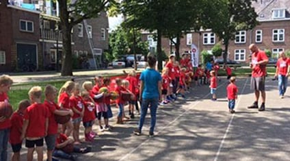 Sporten in de wijk Van Wijnen