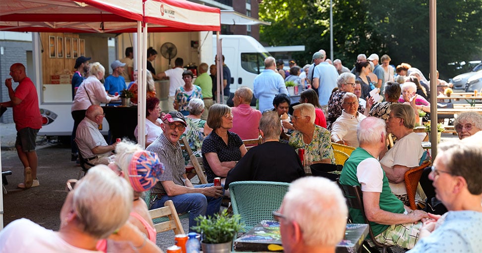 Viering oplevering Schubertstraat