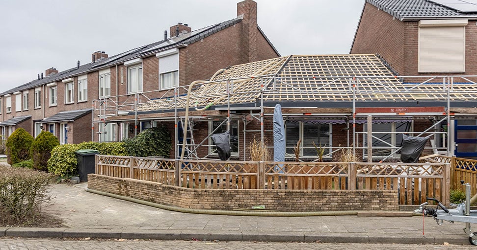 Woningen klaar voor isolatie