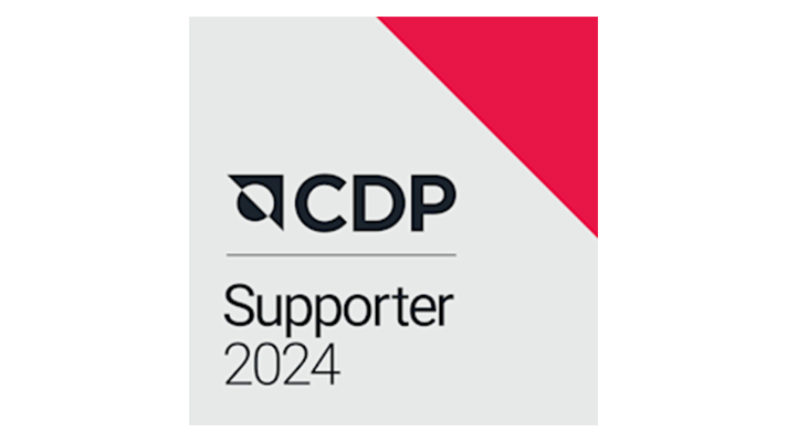 CDP supporter badge for 2024