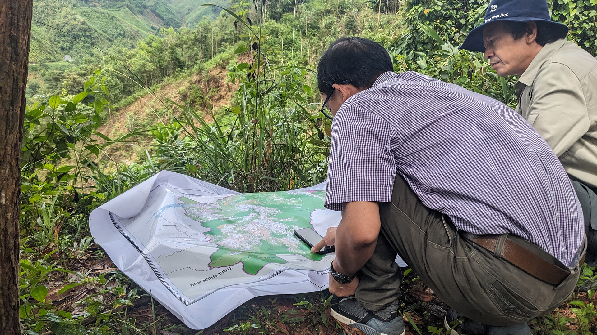 forest-conservationists-mapping-land-vietnam
