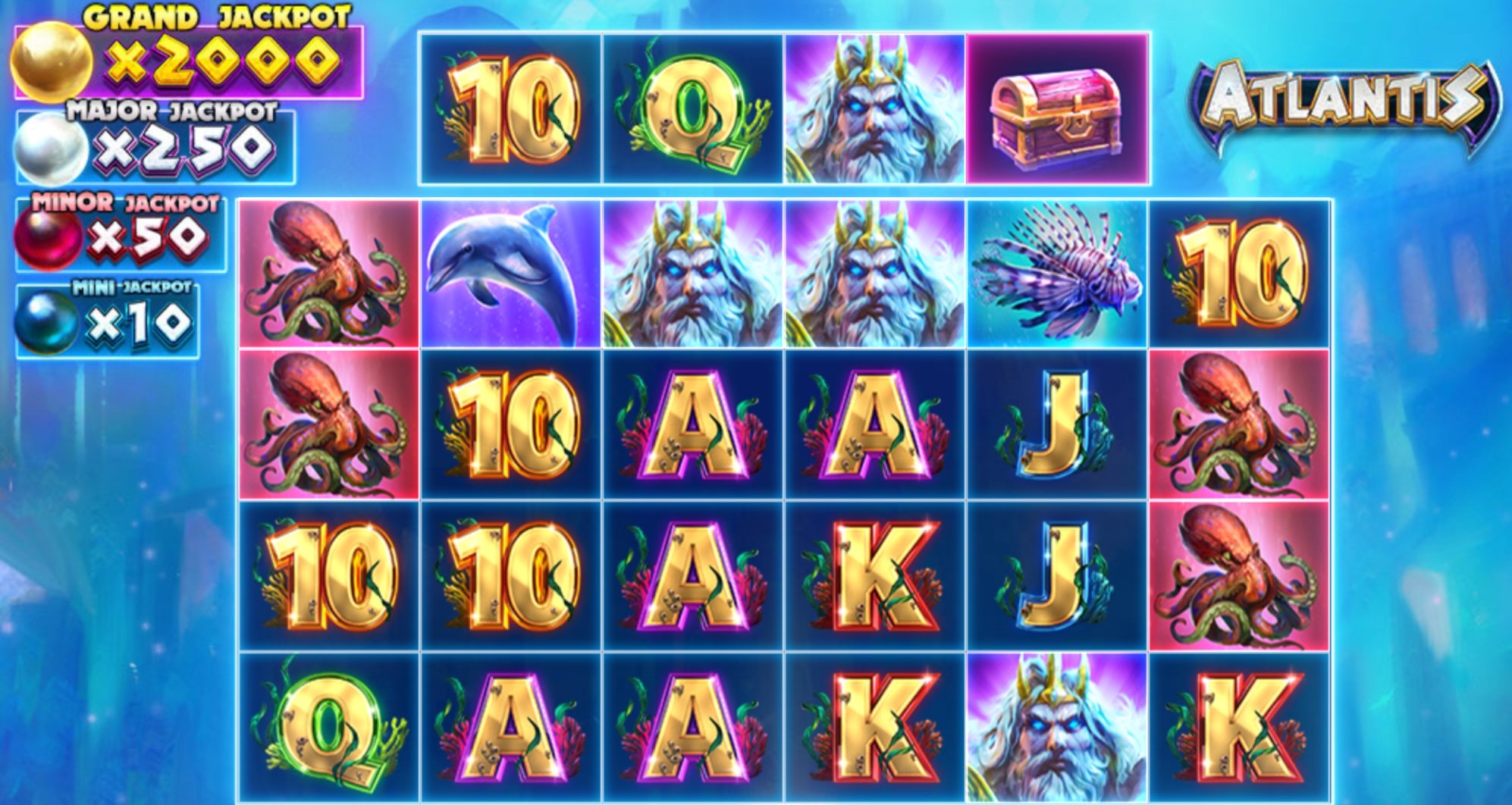 Atlantis Slot Game | 96.11% RTP | Chumba Casino