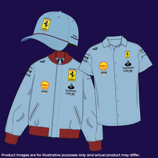 Turbo Vegas Ferrari merch