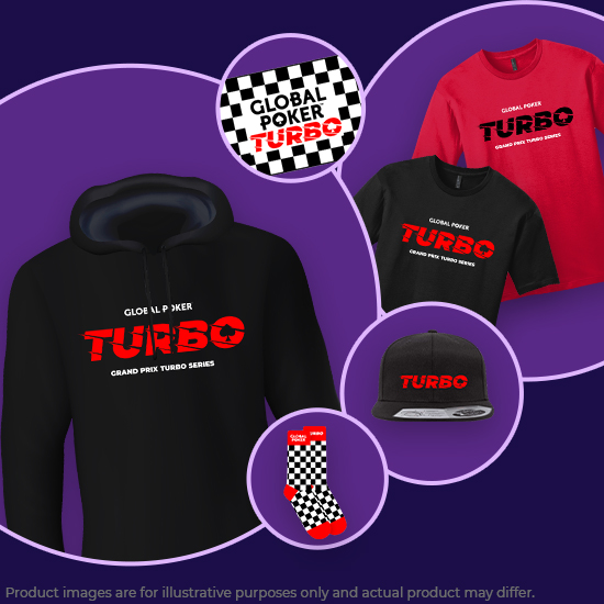 Turbo Vegas GP merch