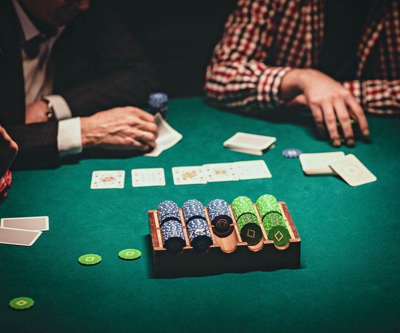 People playing poker 