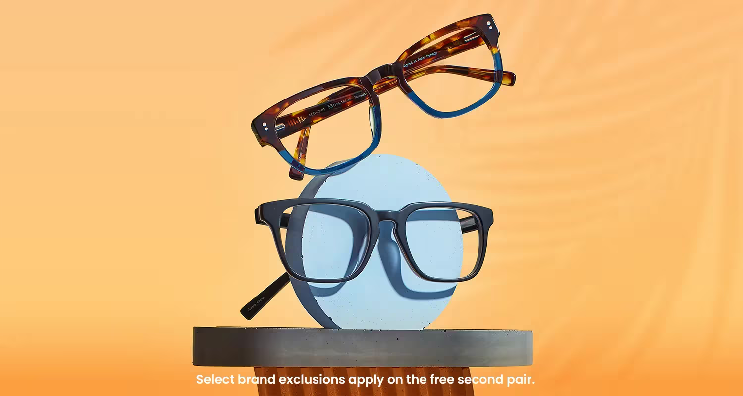 Buy 1, Get 1 Free + Free Eye Exam*
