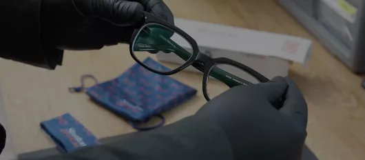How we make the glasses in our labs