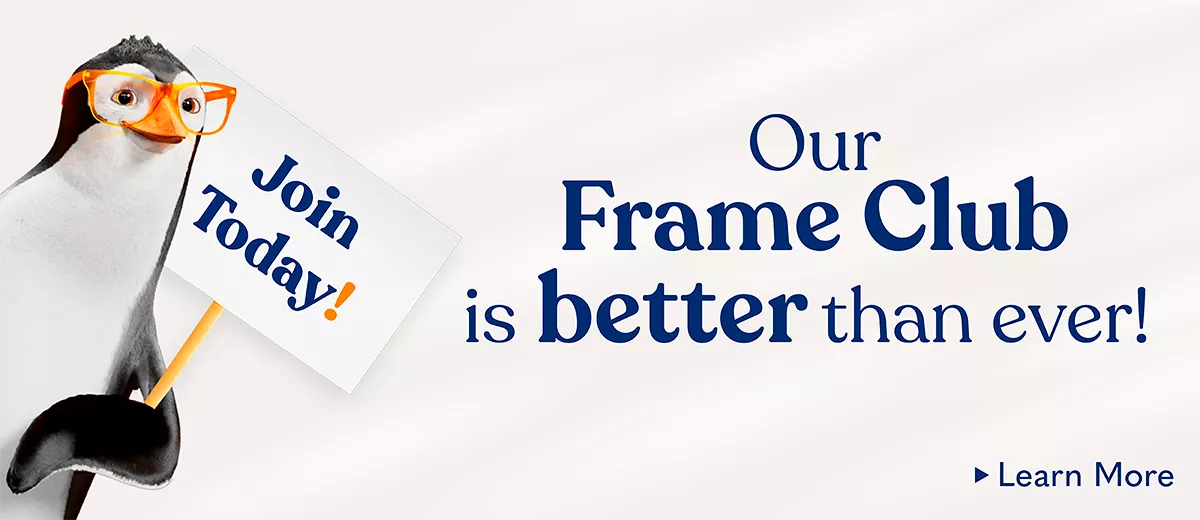 Join our loyalty program Frame club