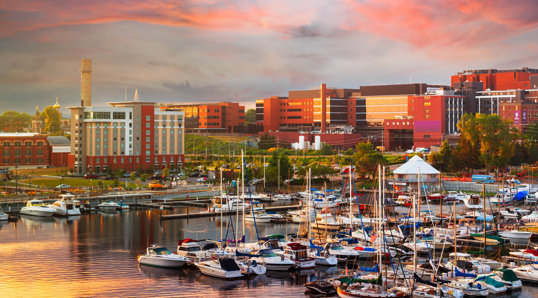 The Erie, Pennsylvania, skyline