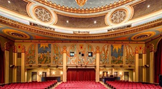 The lobby of the Civic Theatre of Allentown