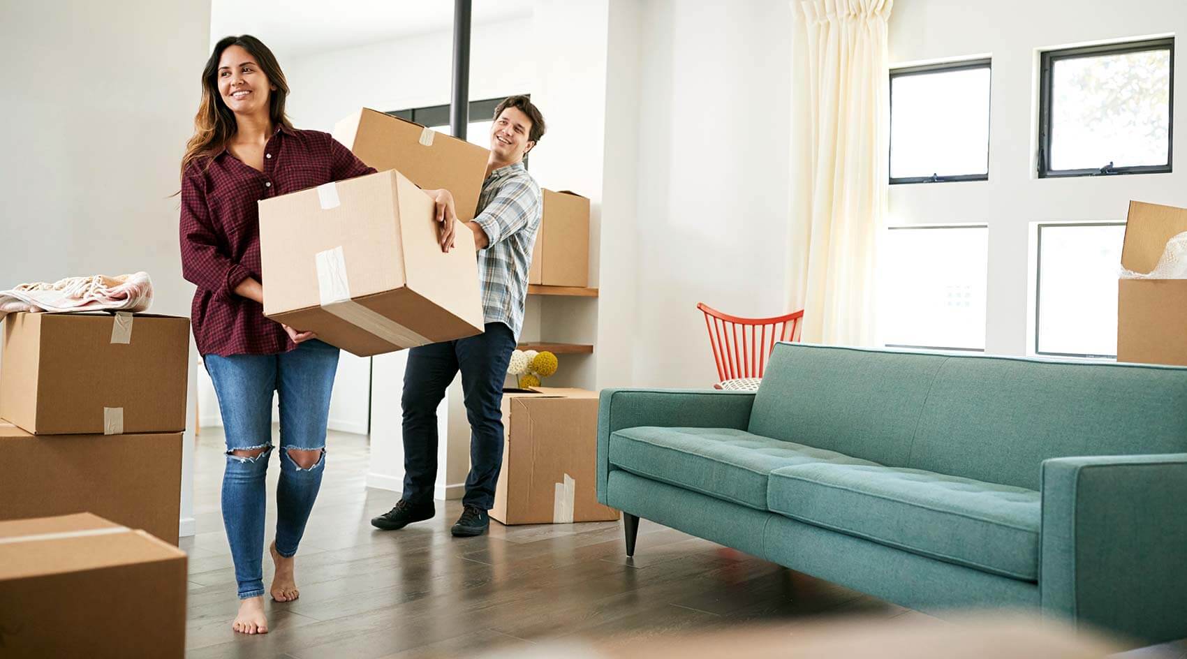 Couple moving into Philadelphia home
