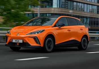 MG4 kleine elektrische auto