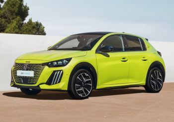 Peugeot e208 kleine elektrische auto