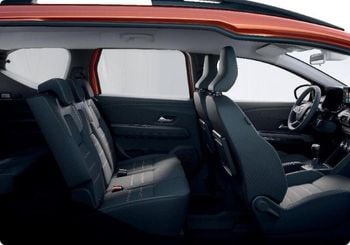Dacia jogger 7 zitter interieur