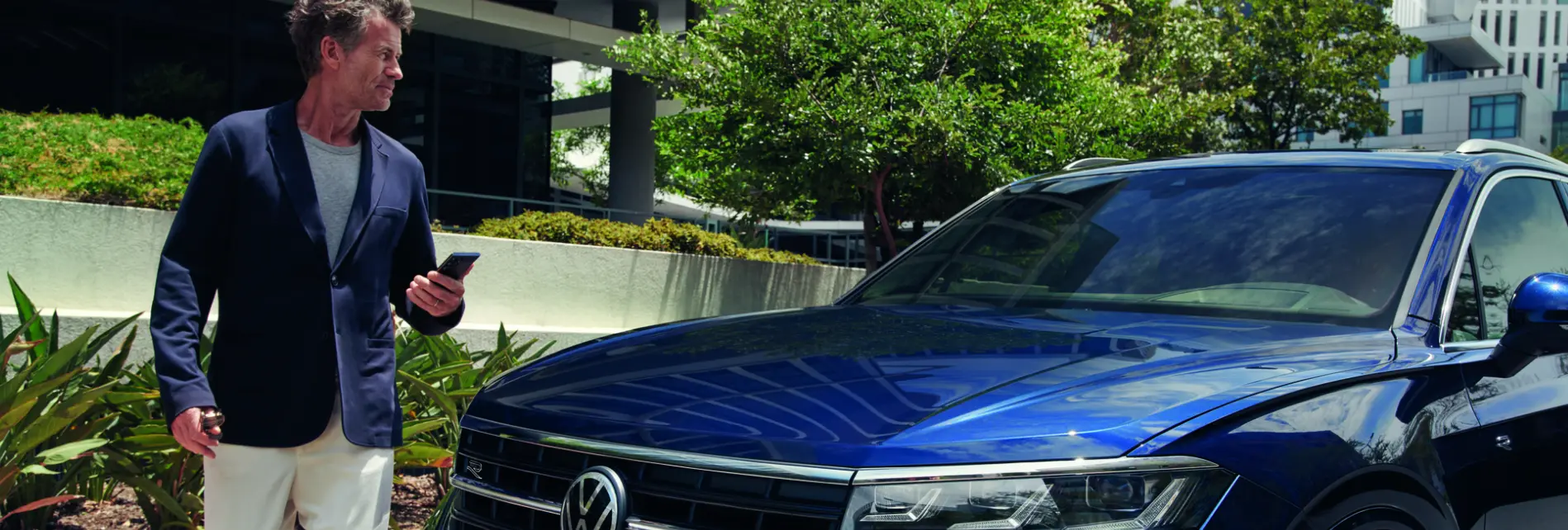 Volkswagen en leaserijder