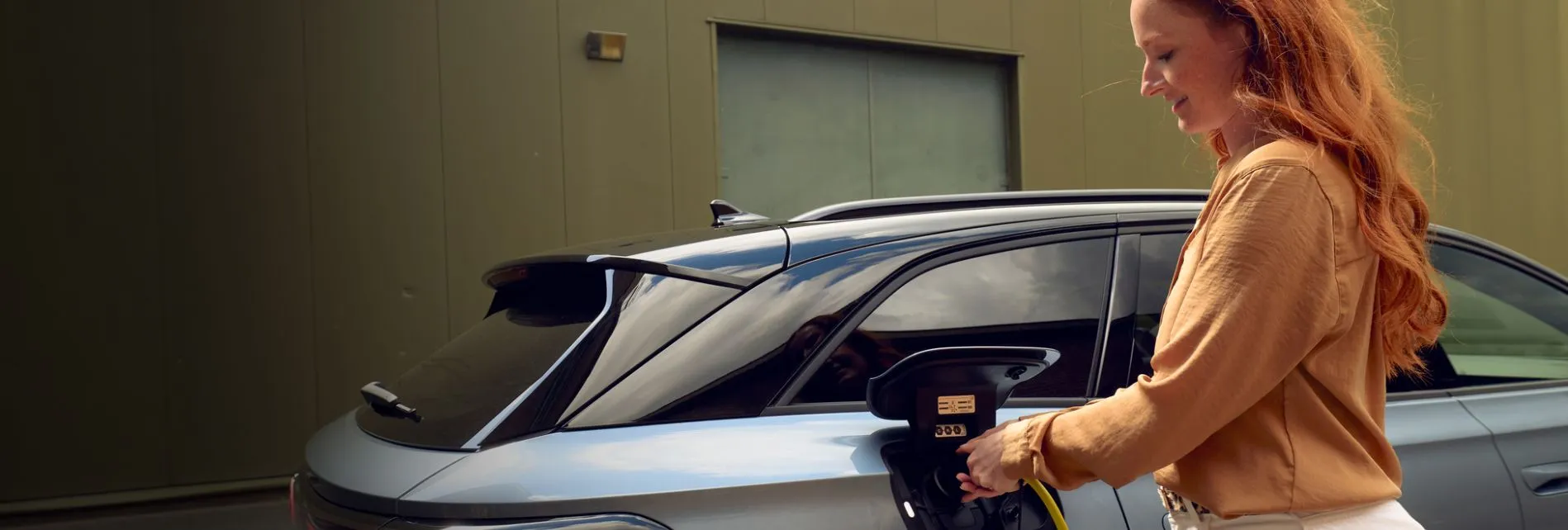 Elektrische auto opladen