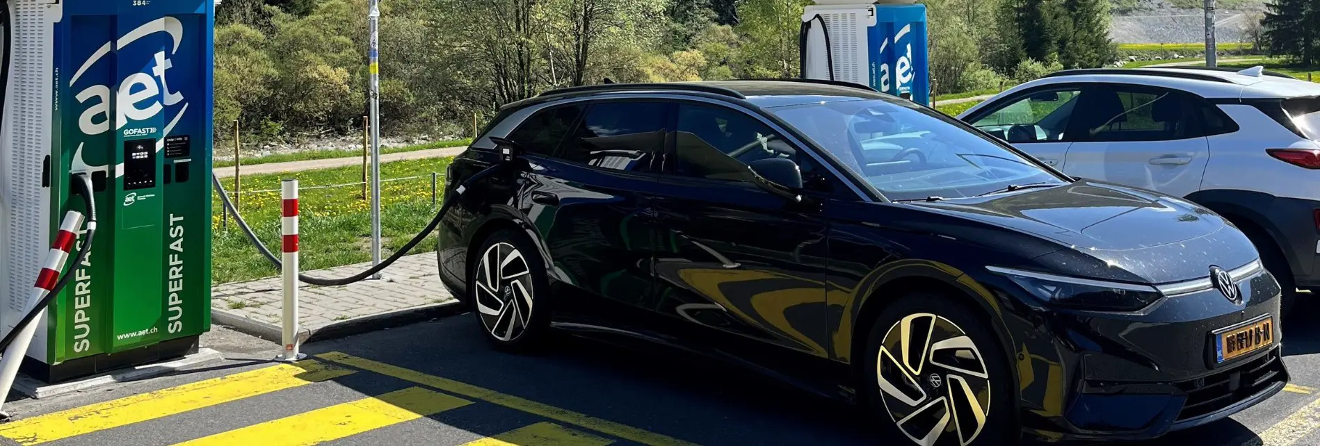 Met elektrische auto naar Italië