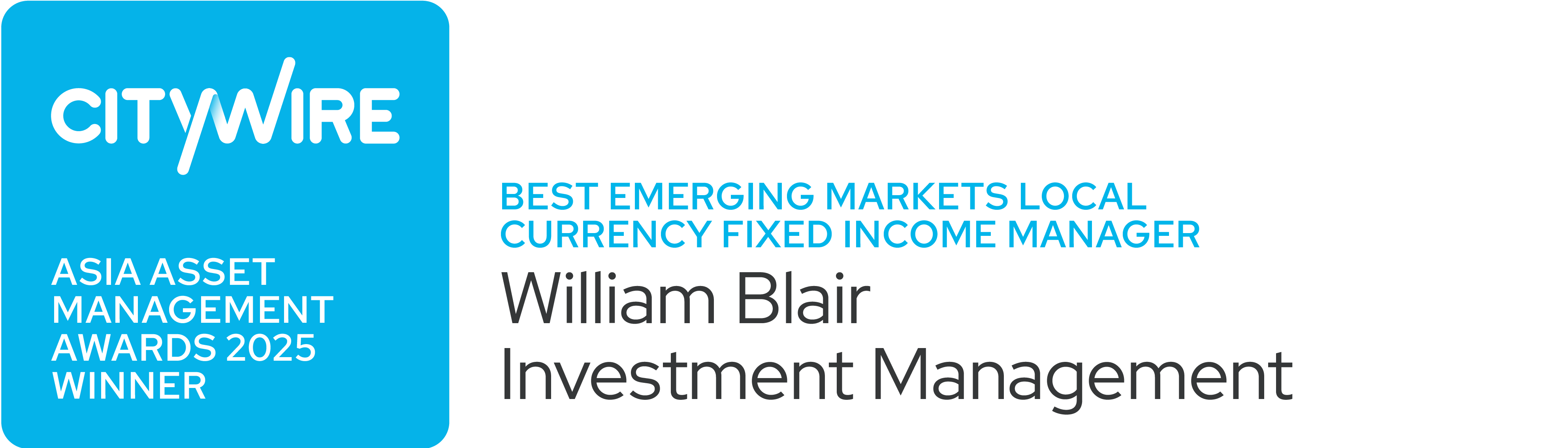 Citywire Asia Asset Management Award 2025 Winner logo